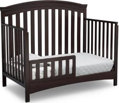 Emerson Dark Brown 4-in-1 Convertible Crib