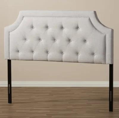 Mars Grayish Beige Upholstered King Headboard