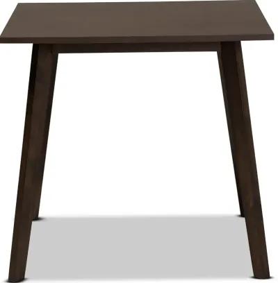 Britte Dark Brown Small Dining Room Table