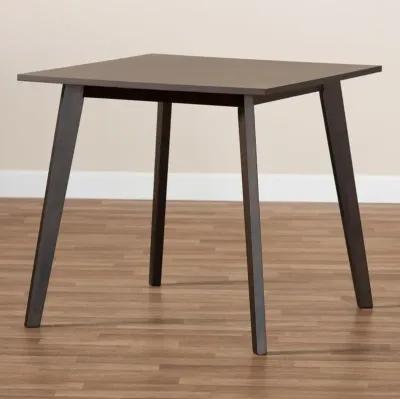 Britte Dark Brown Small Dining Room Table