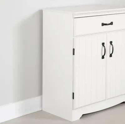 Farnel White Cabinet with Drawer