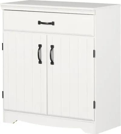 Farnel White Cabinet with Drawer