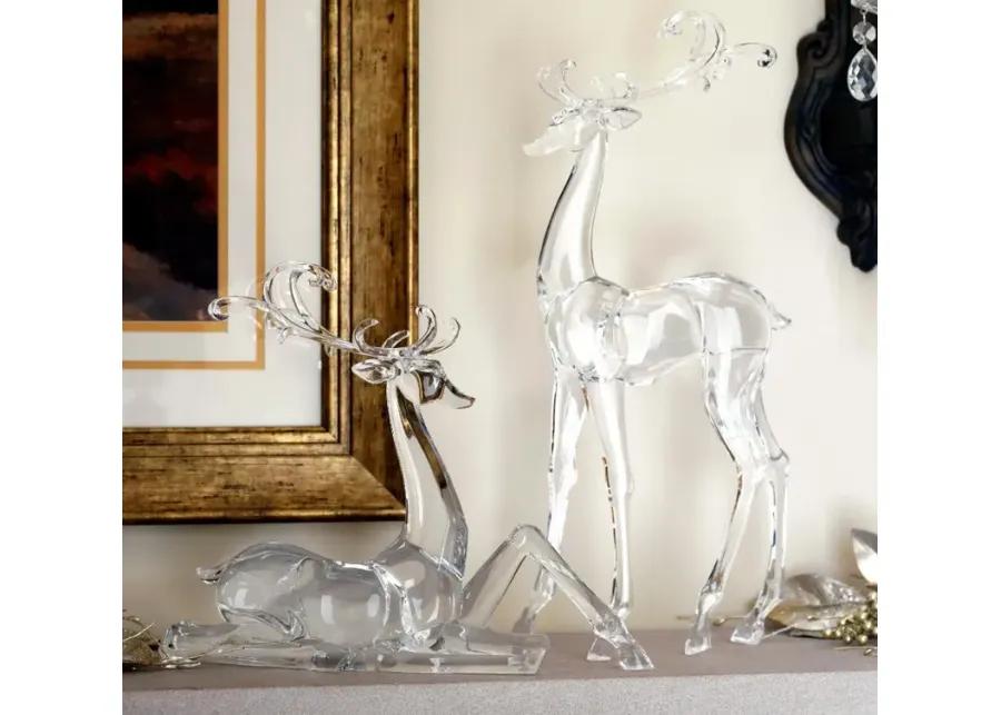 Assorted Acrylic Deer Figurines