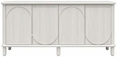 Selena Rustic White Credenza