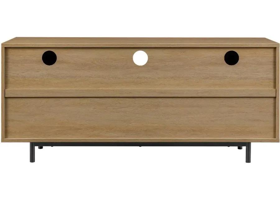 Cheski Coastal Oak 55" TV Stand