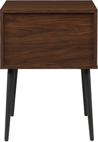 Nora Dark Walnut Side Table