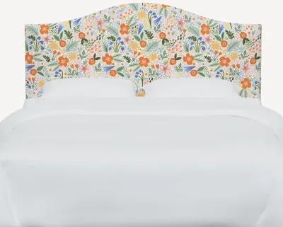 Rifle Paper Co Mayfair Multicolor Floral Twin Headboard