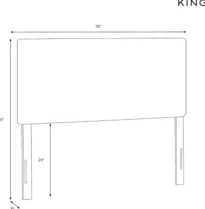 Rifle Paper Co Elly Bramble Emerald King Headboard