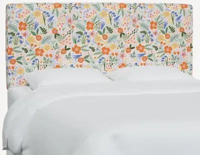 Rifle Paper Co Elly Multicolor Floral Twin Headboard