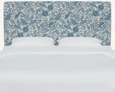 Rifle Paper Co Elly Blue Pomegranate Twin Headboard