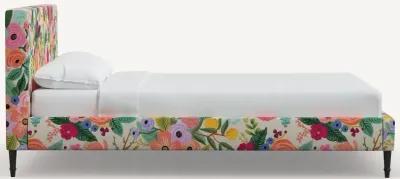 Rifle Paper Co Elly Garden Party Pink Full Platform Bed