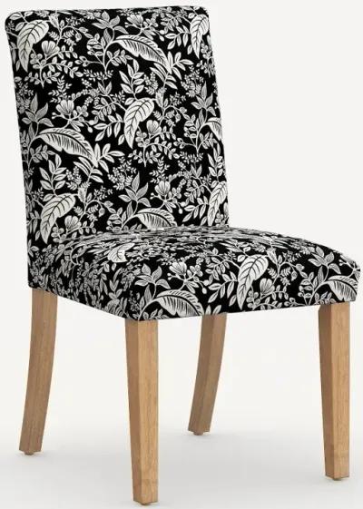 Rifle Paper Co. Lorraine Canopy Black & Cream Dining Chair