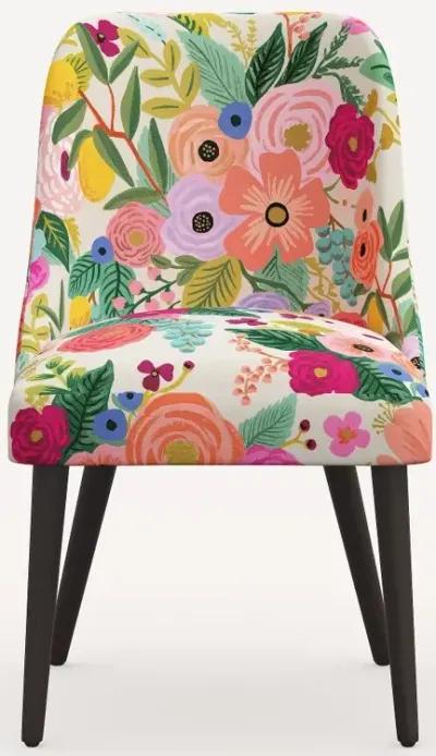 Rifle Paper Co. Clare Garden Party Pink Dining Chair