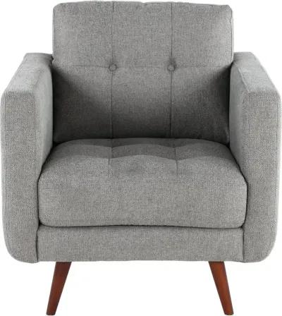 Liverpool Denim Gray Chair