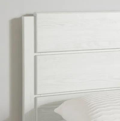 Arlen White Pine Twin Storage Bed and Headboard Set