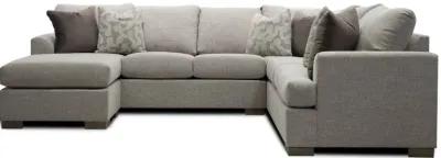 Villanova Oatmeal Taupe 2 Piece Sectional