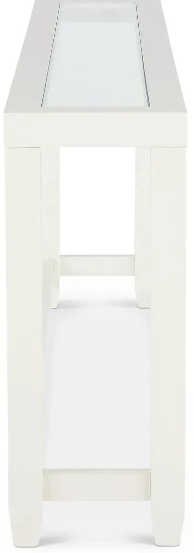 Cordero White Console Table