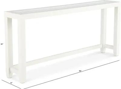 Cordero White Console Table