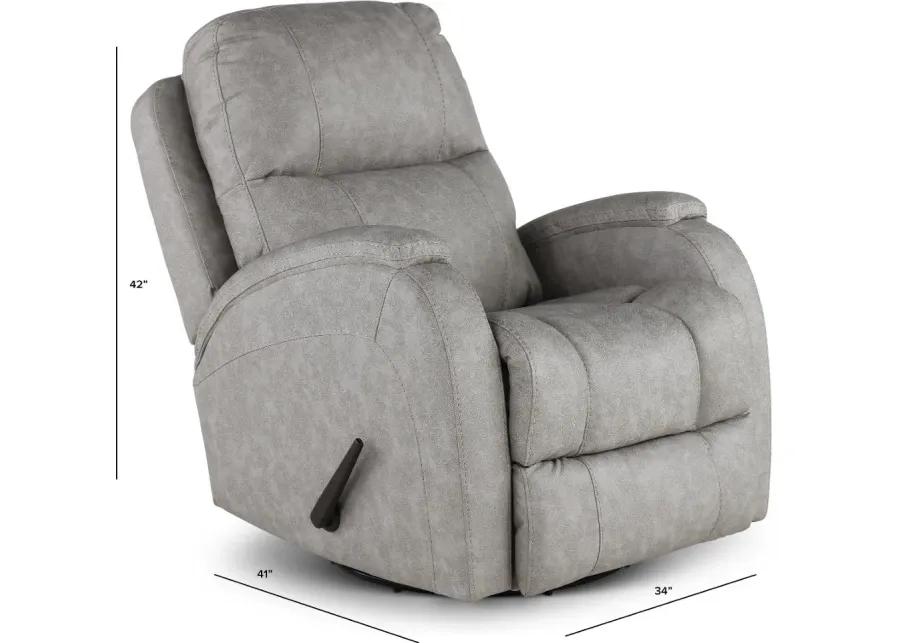 Zena Bolero Pebble Swivel Glider Recliner