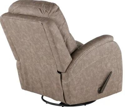 Zena Bolero Taupe Swivel Glider Recliner