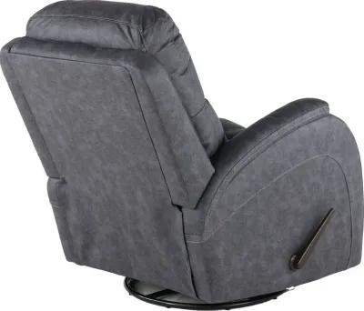 Zena Bolero Graphite Swivel Glider Recliner