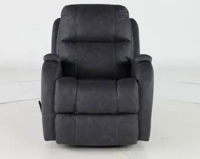 Zena Bolero Graphite Swivel Glider Recliner