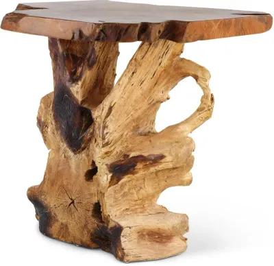 Rustic Natural Teak Root Bar Table