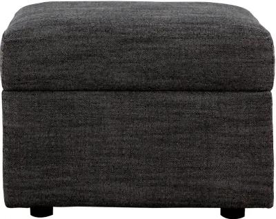 Soho Dark Gray Ottoman