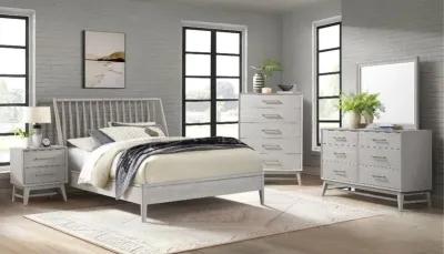 Bayside White Queen Bed