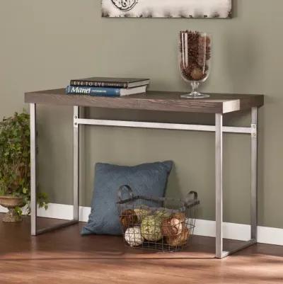 Nolan Brown & Silver Console Table