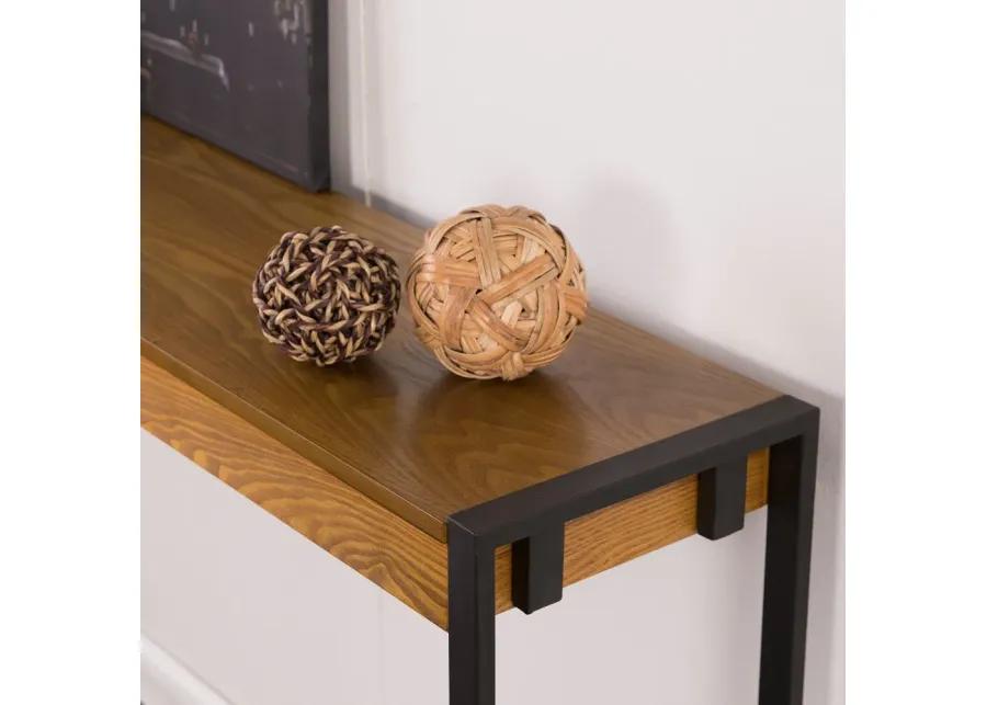 Holly & Martin Macen Weathered Oak Console Table