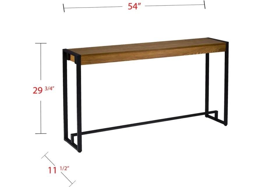 Holly & Martin Macen Weathered Oak Console Table