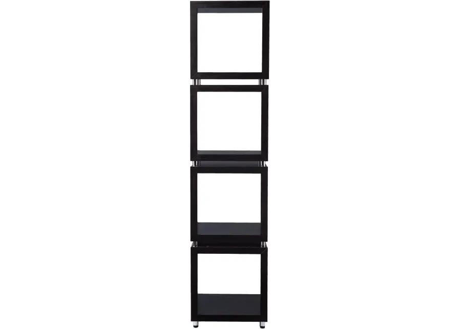 Portgren Modern 4-Tier Bookshelf