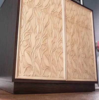 Edgevale Two-Tone Accent Cabinet