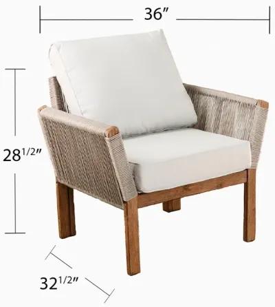 Brendina Natural & White 4 Piece Outdoor Seating Set