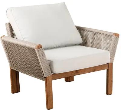 Brendina Natural & White 4 Piece Outdoor Seating Set