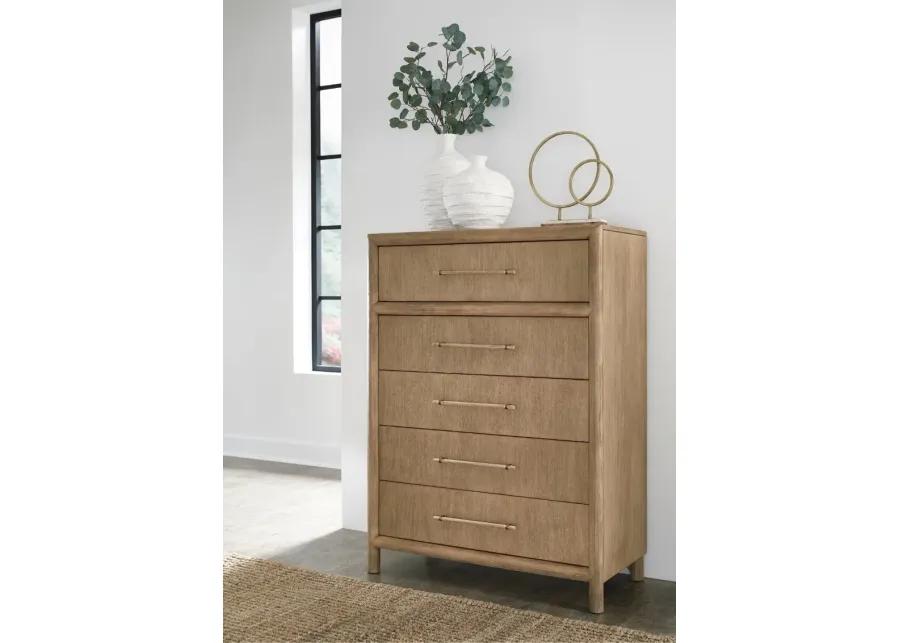 Dorsey Light Brown Chest of Drawers