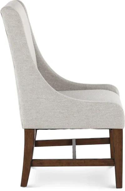 Villa Beige Upholstered Dining Chair