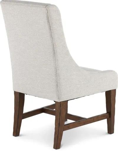 Villa Beige Upholstered Dining Chair