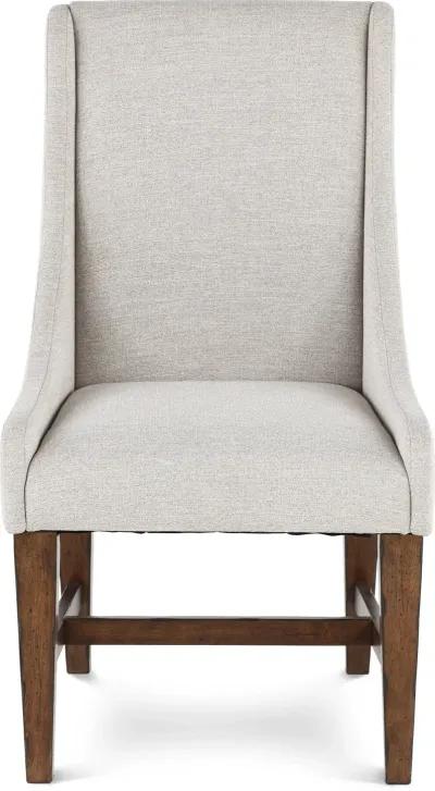 Villa Beige Upholstered Dining Chair