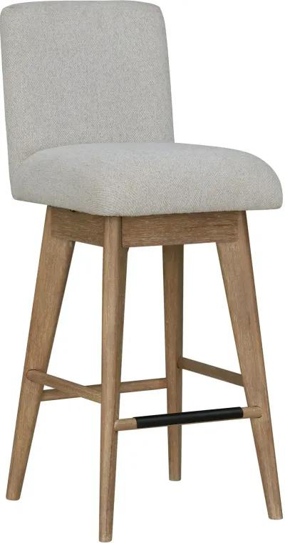 Escape Natural Oak Swivel Bar Stool