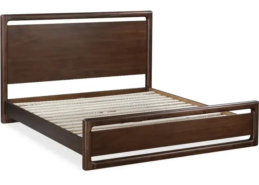 Sol Brown Full Platform Bed