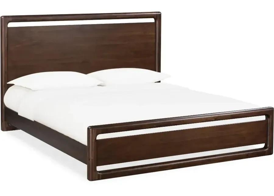 Sol Brown Full Platform Bed