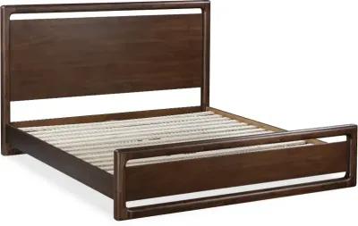 Sol Brown King Platform Bed