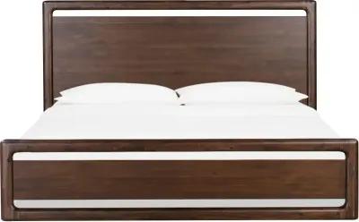 Sol Brown King Platform Bed