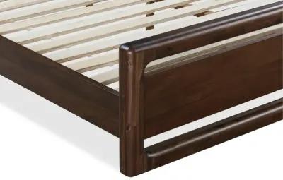 Sol Brown King Platform Bed