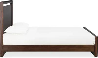 Sol Brown King Platform Bed