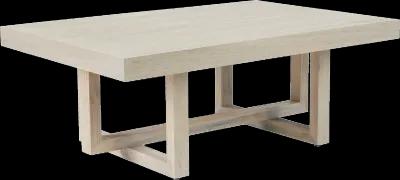 Jalisco White-Washed Coffee Table