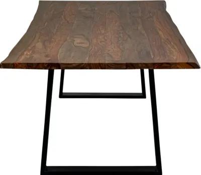 Manzanita Natural Wood and Iron 82 Inch Dining Table