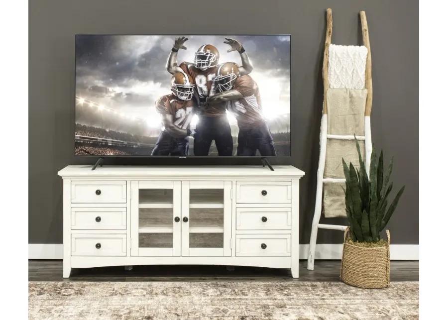 Marlo Marble White 62" TV Stand